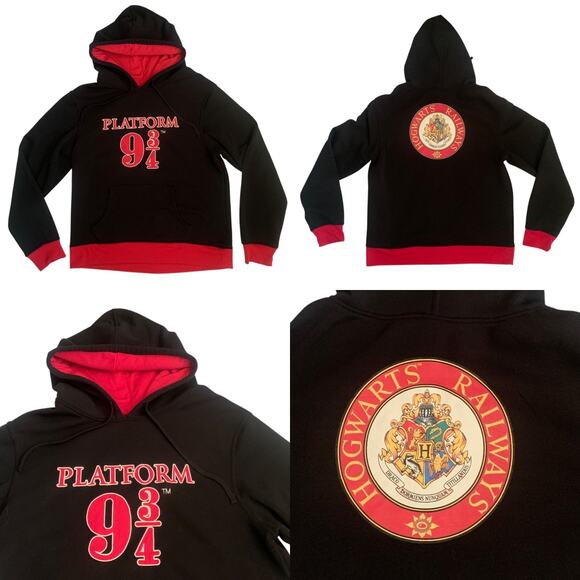 Wizarding World of Harry Potter Other - Wizarding World Of Harry Potter Size 2XL Platform 9 3/4 Hogwarts Railways Hoodie